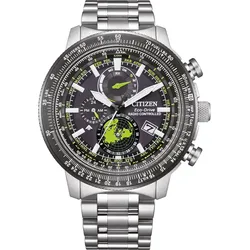 Citizen Funkuhren Sky Eco-Drive Technologie" BY3006-53E" - schwarz,silberfarben - 46mm