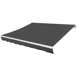 vidaXL Markisenbespannung 400 x 300 cm silber