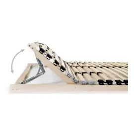 vidaXL Lattenrost mit 28 Latten 7 Zonen 140 x 200 cm