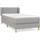 vidaXL Boxspringbett 100 x 200 cm Hellgrau
