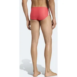 adidas 3-STREIFEN Badehose rot M
