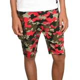 BEZLIT Cargoshorts Rot/Camouflage 128