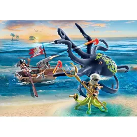 Playmobil Pirates Kampf gegen den Riesenoktopus 71419