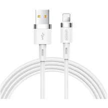 Joyroom USB-A auf Lightning 1,2 m Weiß