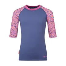 TROLLKIDS Badeshirt Haukland T in violet blue | Gr.: 152