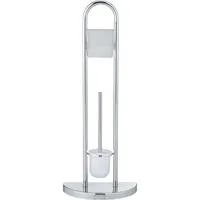 Maximex WC-Bürstengarnitur Raumwunder Silber 1