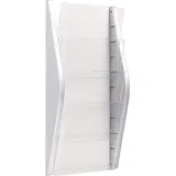 Helit Wandprospekthalter the arc silber