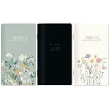 Häfft Monatskalender Square slim 26/27 sort.(3)