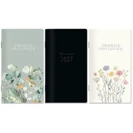 Häfft Monatskalender Square slim 26/27 sort.(3)