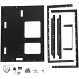 DIY-Gaming-Computergehäuse, Offener ATX-Motherboard-Rack 435 X 340 X 195 Mm für EATX MATX ITX-Motherboard, Stapelbares ATX-Gehäuse mit Offenem Gehäuse, Unterstützt X79 X99