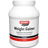 MEGAMAX Weight Gainer Vanille Pulver 1500 g