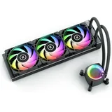 EK Water Blocks EKWB EK-Nucleus AIO CR360 Lux D-RGB CPU Wasserkühler, Schwarz