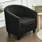 2-teiliger Chesterfield-sesselbezug, Dehnbarer Sesselbezug, Rutschfester Sofabezug, Ohrensessel-schutzhülle