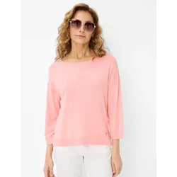 Brax Damen Strickpullover Style LIZ neon peach, Rosa, Gr. 38