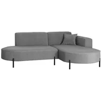 Kaiser möbel Ecksofa, Sofa L-Form Designer Modena Rein stoff