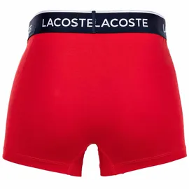 Lacoste Boxershorts 3er Pack Blau / Rot L