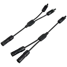 Sygonix SY-6408046 Solaranlagen Anschluss Adapterkabel 30 A Schwarz 36 cm