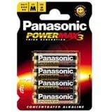 Panasonic PowerMax3 4er Spar-Pack Mignon/AA