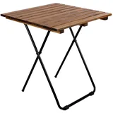 Mojawo Campingtisch Klapptisch Braun