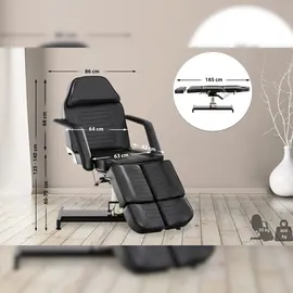 CLP Hydraulische Kosmetikliege Split schwarz