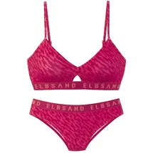 ELBSAND Bustier-Bikini Damen Rot 36 Cup A/B