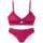 ELBSAND Bustier-Bikini Damen Rot 36 Cup A/B