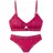 ELBSAND Bustier-Bikini Damen Rot 36 Cup A/B
