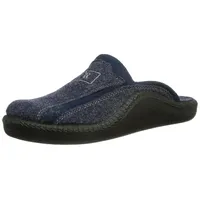 Romika Herren Mokasso 246 Pantoffeln, Blau (Marine 503)