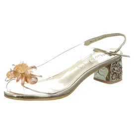 LAURA VITA Damen Sandalen #SeoVarYear# für Damen, gold, | Gr.: 39