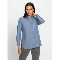 Heine Klassische Bluse in bleu | Gr.: 50