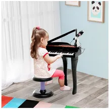 Homcom Keyboard Kinder mit 37 Tasten, Schwarz | Gr.: onesize