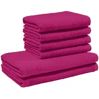 REDBEST Oceanside Handtuchset 6-tlg. rosa