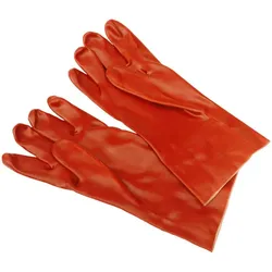Schutzhandschuhe, PVC, 27 cm lang