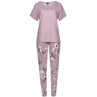 vivance dreams by lascana Vivance Dreams Pyjama Floral Rosa 44/46