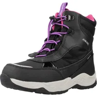 GEOX Mädchen J Sentiero Girl B Ab Stiefeletten , Schwarz , 24 EU