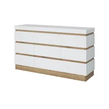 Meble Wojcik Sideboard 161 x 93 x 45 cm Weiß
