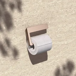 Keuco Moll Toilettenpapierhalter ohne Deckel, Accessoires, rotgold gebürstet