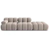 Micadoni Sofa Bellis, modular 4-Sitzer beige