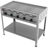 ChattenGlut, Gasgrill, Gasbräter 5-flammig mit Einzelne Edelstahlstäbe als Rost (22.50 kW)