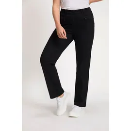 Ulla Popken Basic Stretchhose Mony Schwarz 58