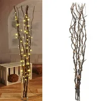 Mojawo Lichterzweige / Dekozweig braun mit 80 LEDs