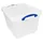 Really Useful Box Aufbewahrungsboxen 3x 40,0 l transparent