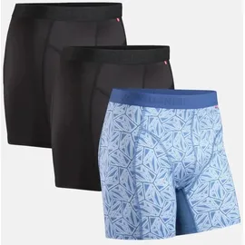 Danish Endurance Boxershorts Sports Trunks blau / rot / schwarz XL 6er Pack