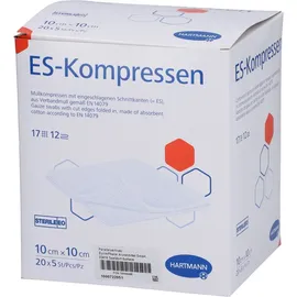 Hartmann ES-Kompressen steril 10 x 10 cm 12-fach 100 St.