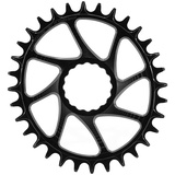Garbaruk Race Face Cinch Boost oval Chainring Silber 32t