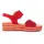 Gabor Keilsandalette Damen Rot 42
