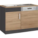 KOCHSTATION Spülenschrank »KS-Gera«, Breite 110 cm,