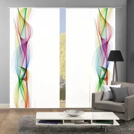 HOME WOHNIDEEN Schiebegardine BOLGE (1 St), Paneelwagen, blickdicht, DIGITALDRUCK bunt