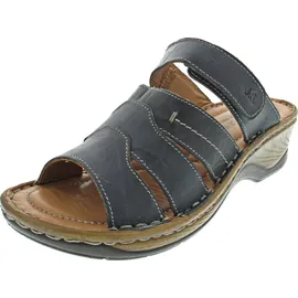 Josef Seibel Catalonia 49 Damen Leder Clogs blau, weiches Leder Fußbett / Blau - 39