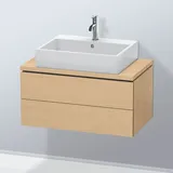 Duravit L-Cube 82x47,7cm, Ei Nat, f Kons, 2 Schubkästen